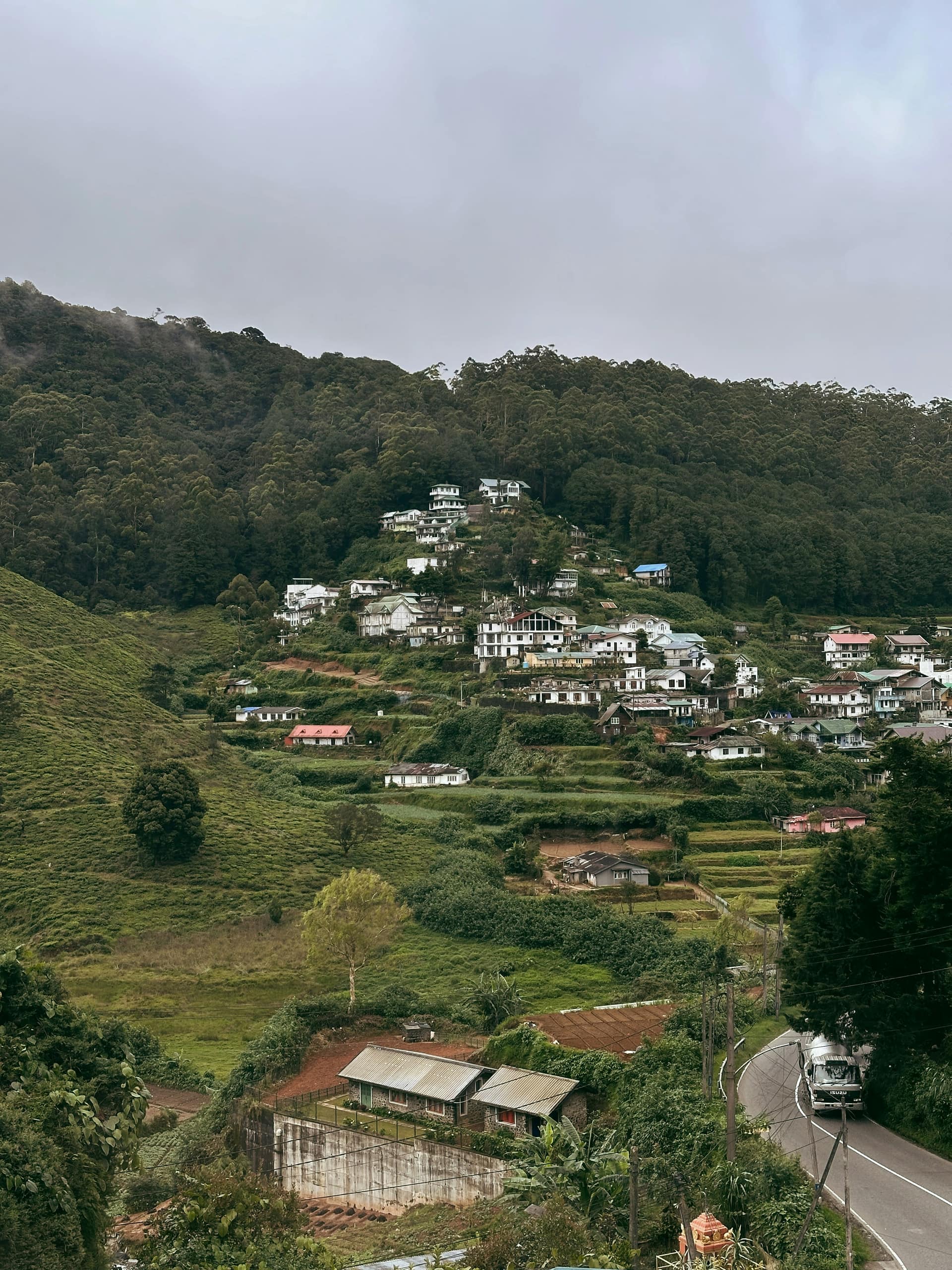 Nuwara Eliya rock fortress and Cultural Triangle landscape, Sri Lanka