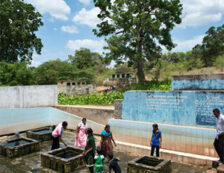 Kanniya hot springs Trincomalee Sri Lanka