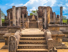 Sacred Quadrangle at Polonnaruwa Sri Lanka