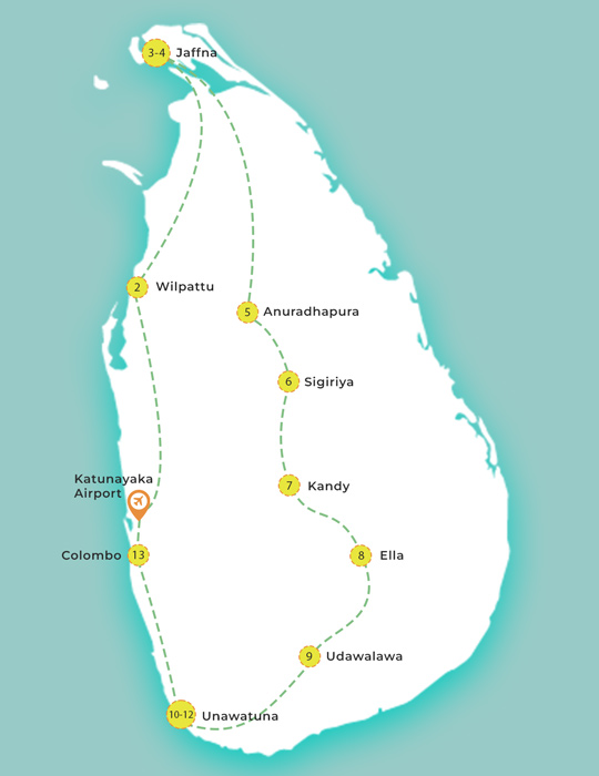 Sri Lanka’s Grand Heritage Trail